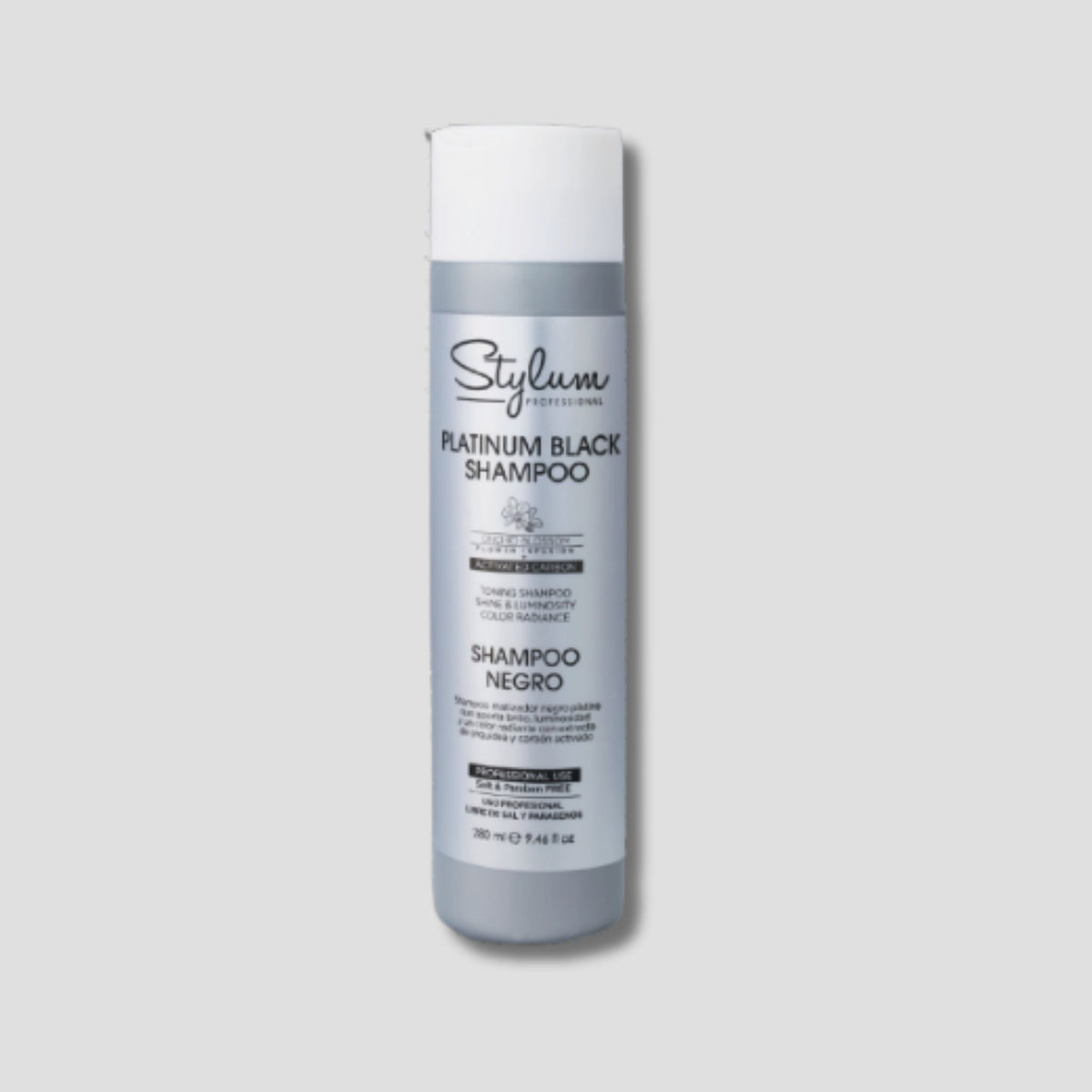STYLUM SHAMPOO NEGRO ELIXIR 280ML