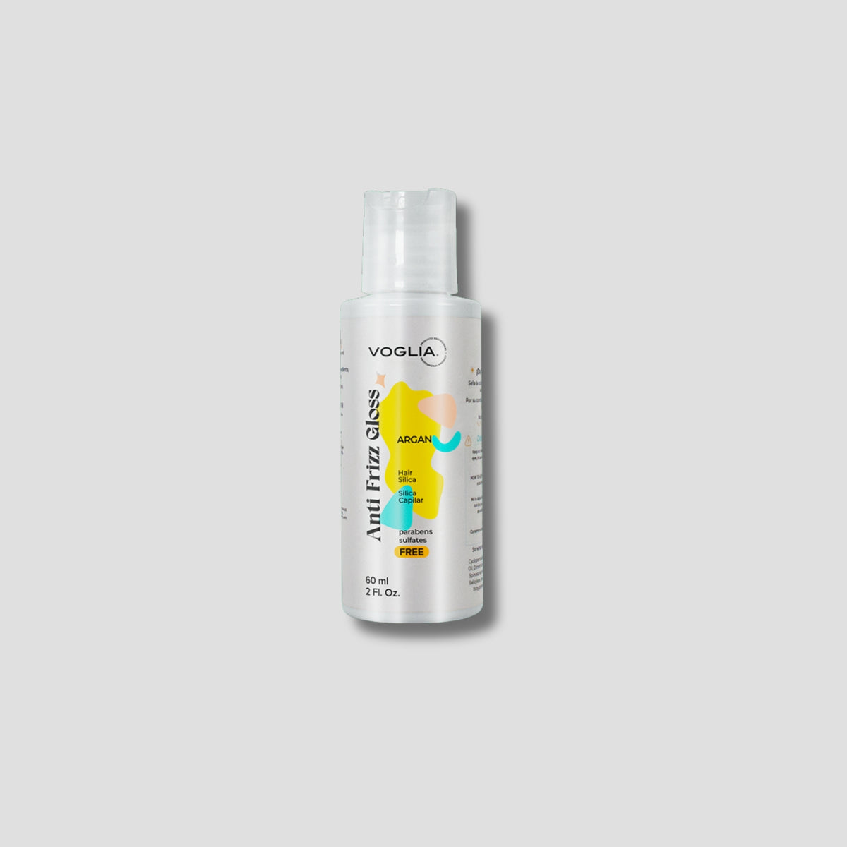 VOGLIA ANTI FRIZZ GLOSS SILICA DE ARGAN 60 ML