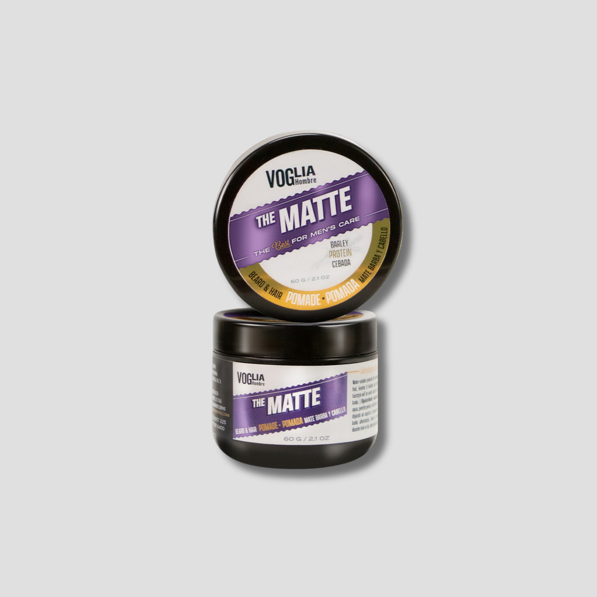 VOGLIA HOMBRE THE MATTE POMADA PARA BARBA Y CABELLO