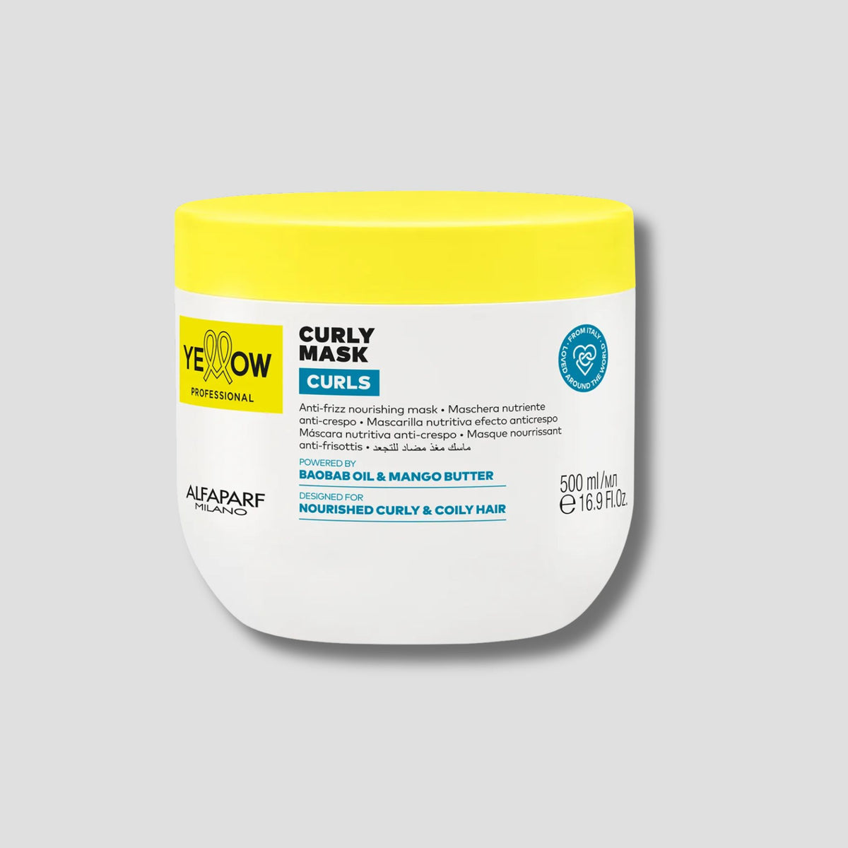 YELLOW CURLS MASK 500ML