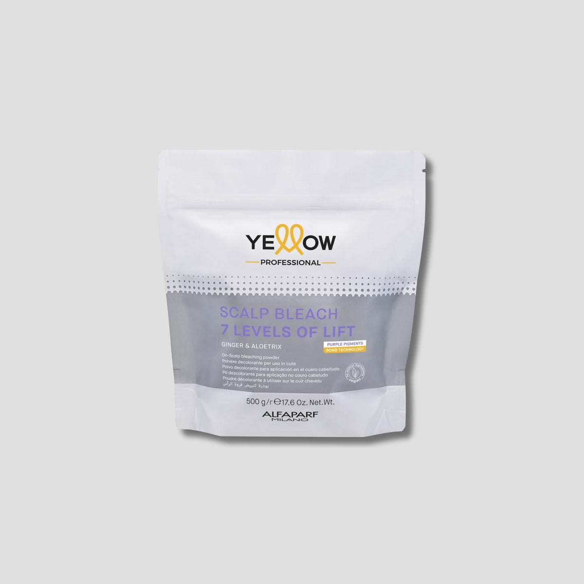 YELLOW SCALP BLEACH 7 NIVELES 500 GRAMOS