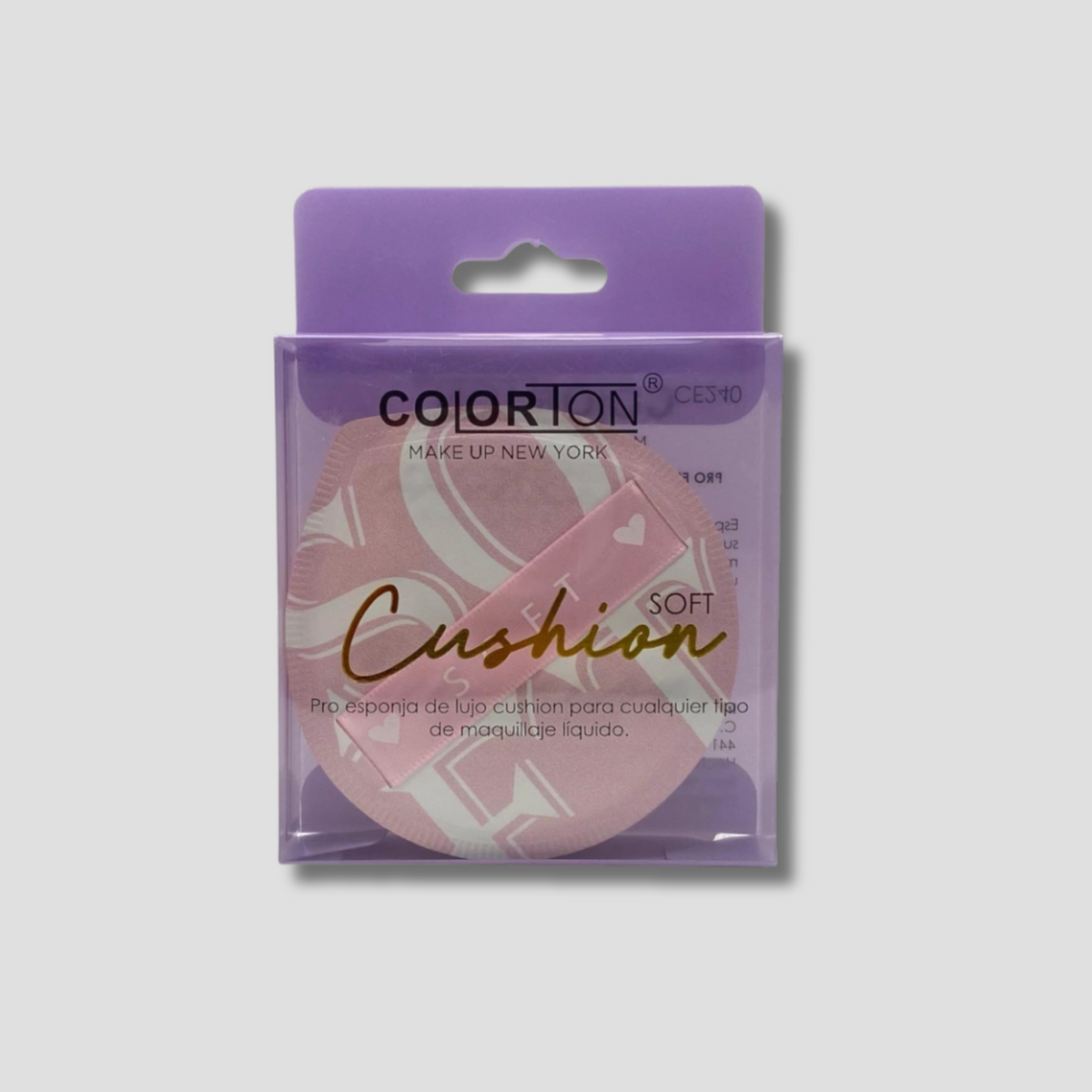 CE240 COLORTON ESPONJA PRO CUSHION DE LUJO 1 PZA