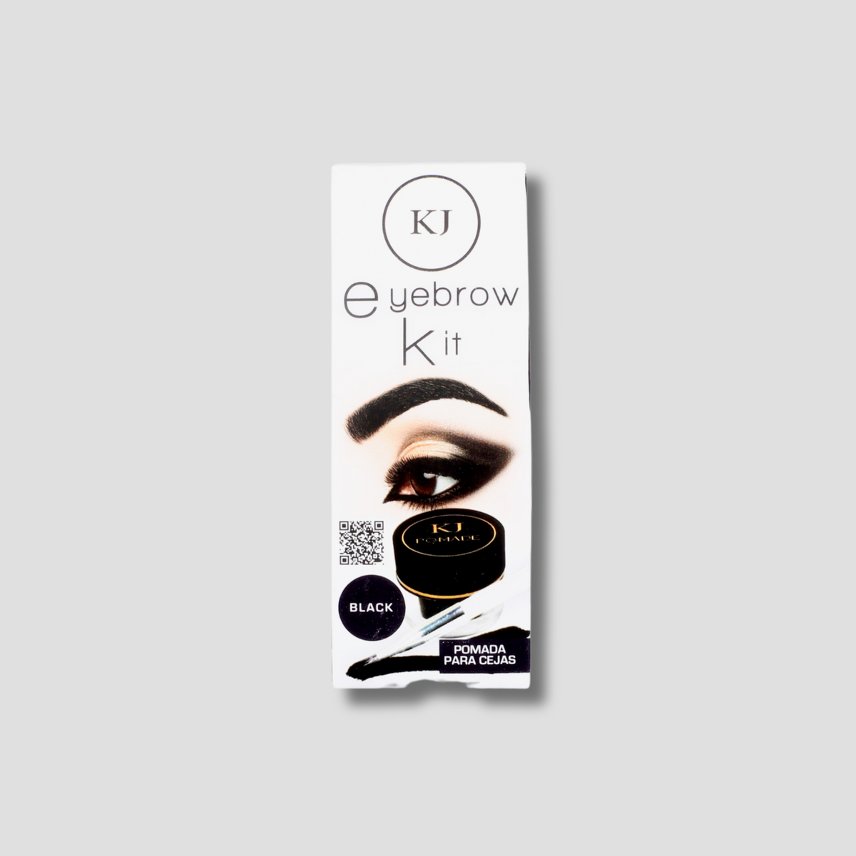 KJ EYEBROWN KIT COLOR BLACK+B1:C90