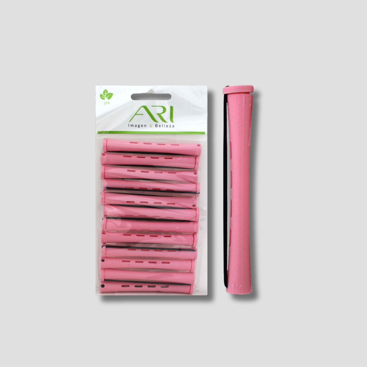 023 1058 ARI CARRETE CON TAPA ROSA 12 PIEZAS