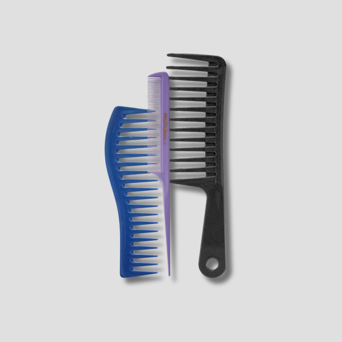 0890013 ARI KIT DE 3 PEINES PARA CABELLO ONDULADO
