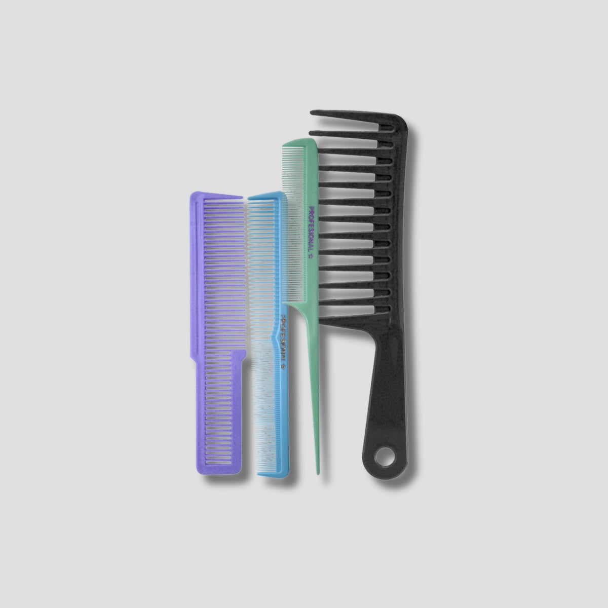 0890014 ARI KIT DE 4 PEINES PARA CABELLO LARGO