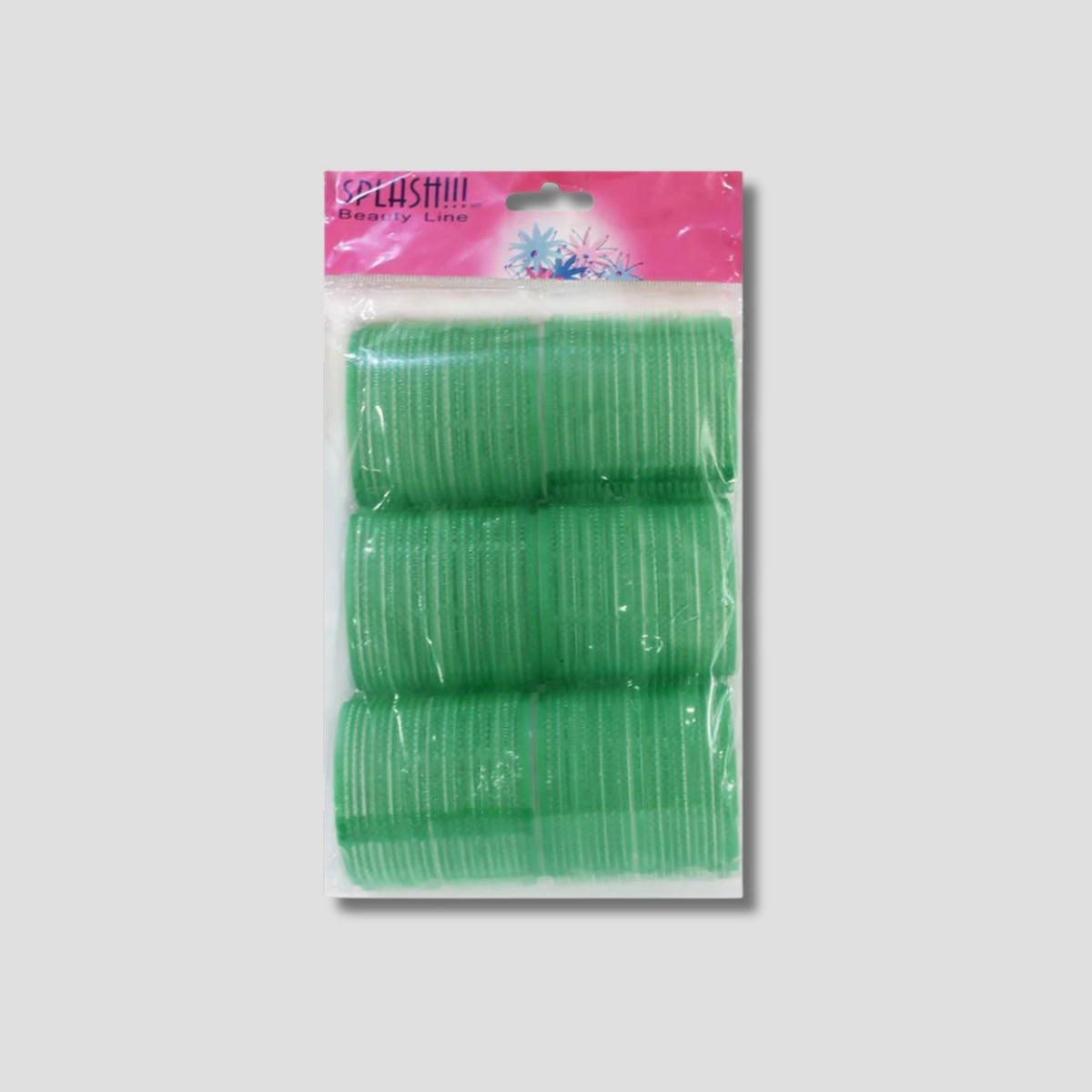 1489 60 SPLASH VELCRO VERDE 60 MM 6 PIEZAS