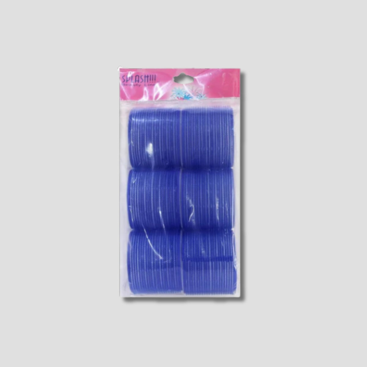 1492 75 SPLASH VELCRO AZUL 75 MM 6 PIEZAS