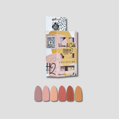 GEL PROF COLECCIÓN WARM & COLD 6PZS