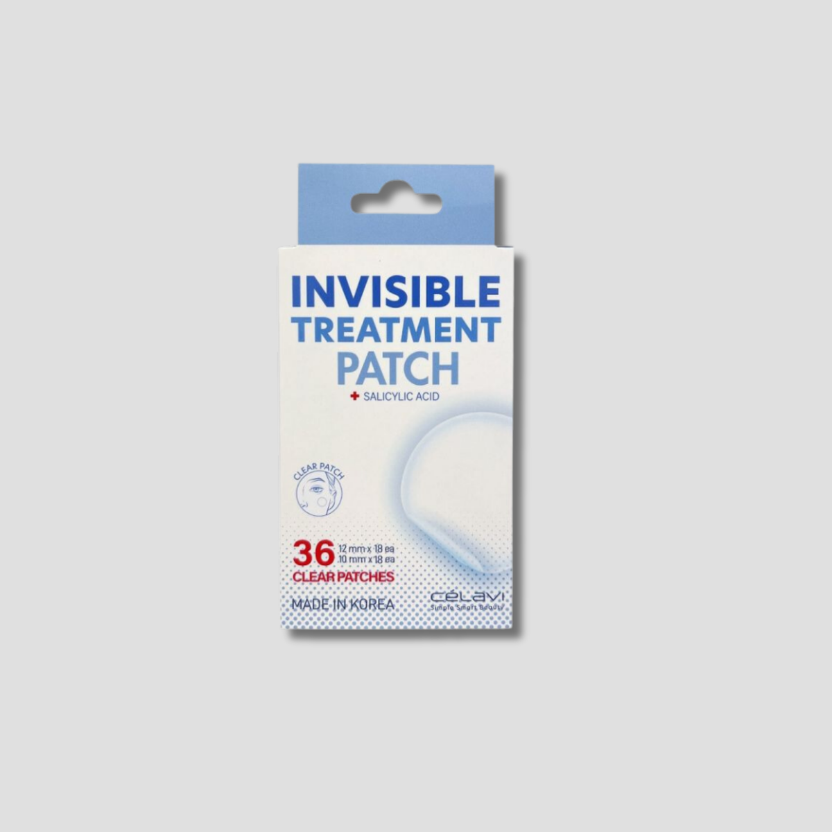 70073 CELAVI INVISIBLE PARCHES PARA ACNE 36PZS