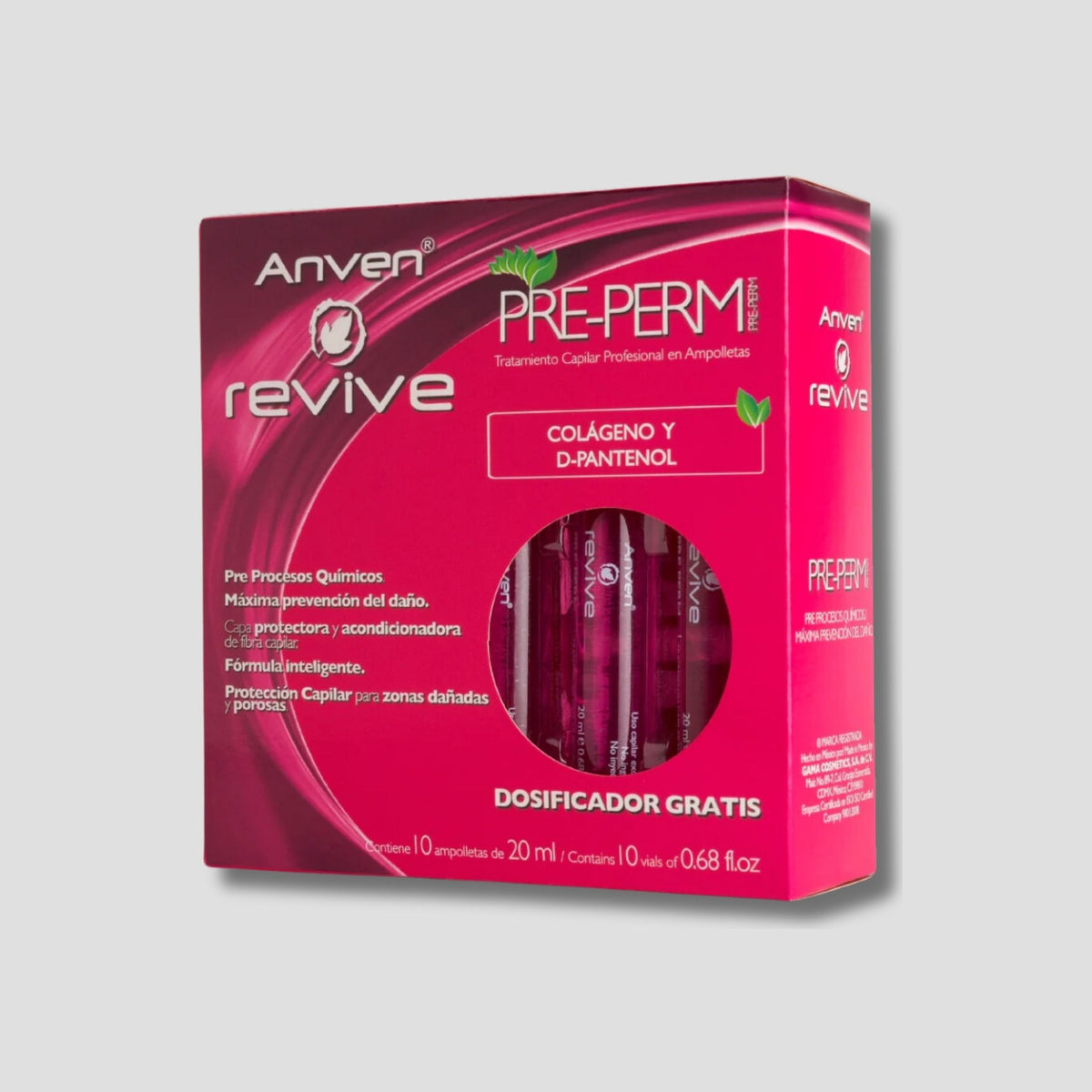 ANVEN CAJA DE AMPOLLETA PRE PERM 10 PZAS