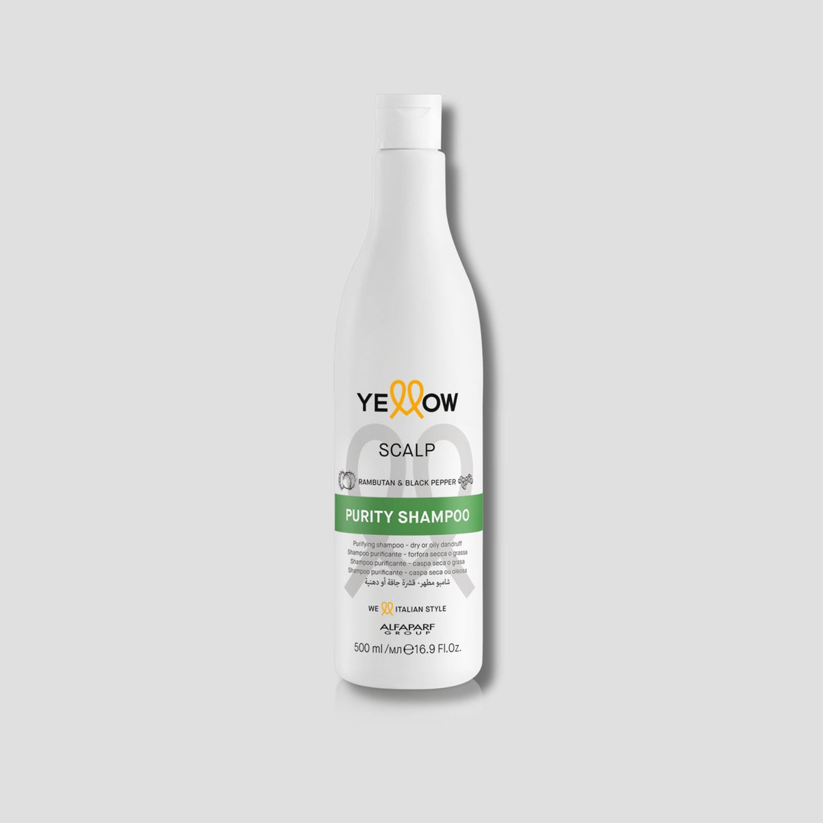 YELLOW SCALP PURITY SHAMPOO 500ML