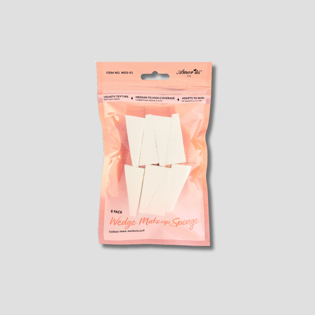 AMORUS ESPONJAS TIPO QUESO CON 8 PIEZAS