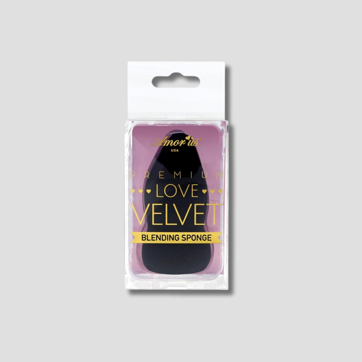 AMORUS LOVE VELVET ESPONJA BLENDER NEGRA