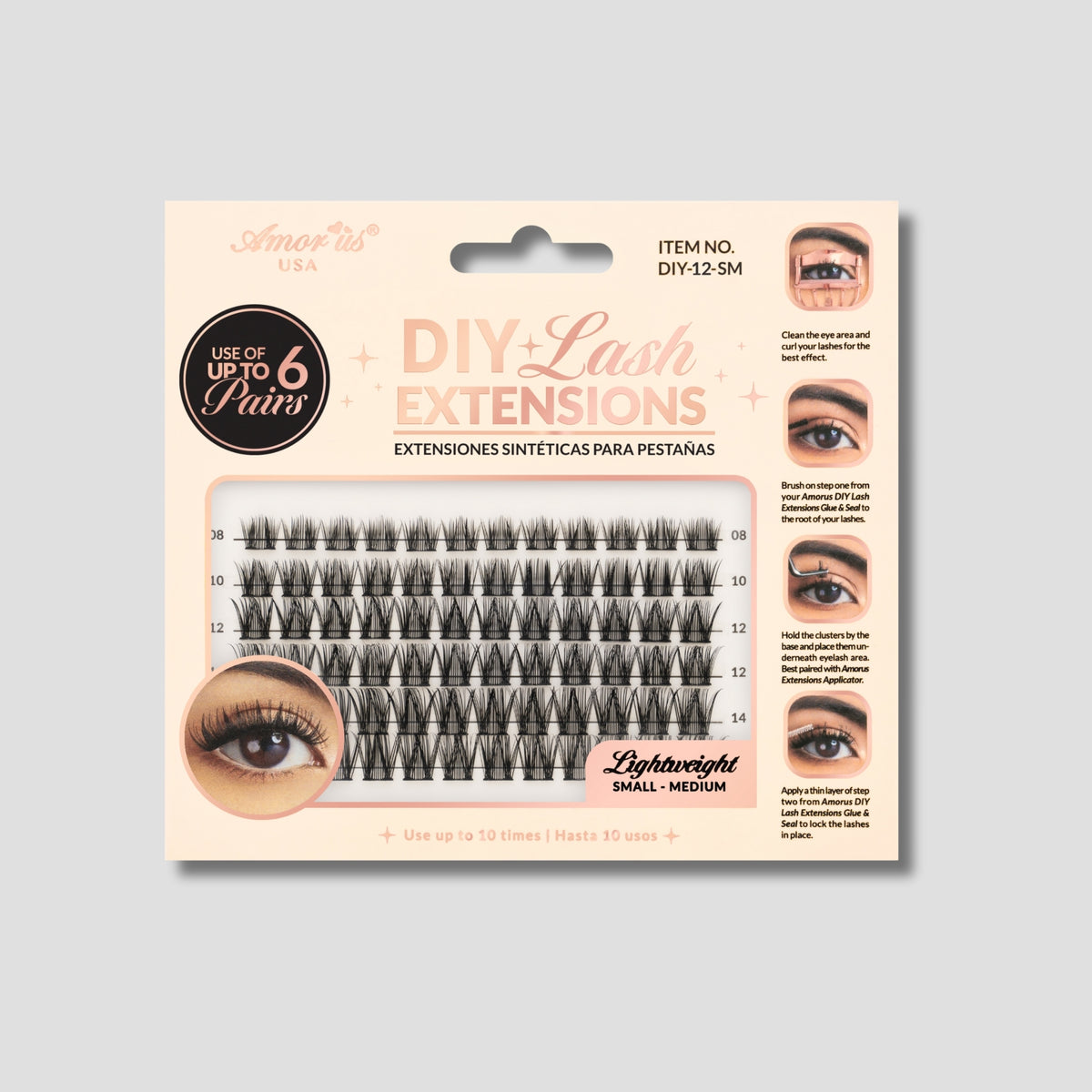AMORUS DIY EXTENSION DE PESTAÑAS DIY