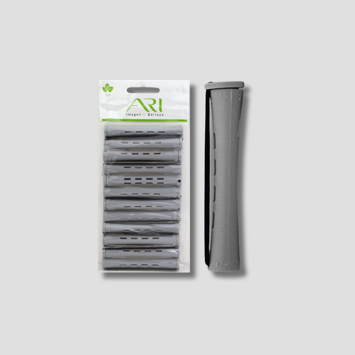 ARI CARRETE CON TAPA GRIS 3/8" 1571-05 (12 PIEZAS)