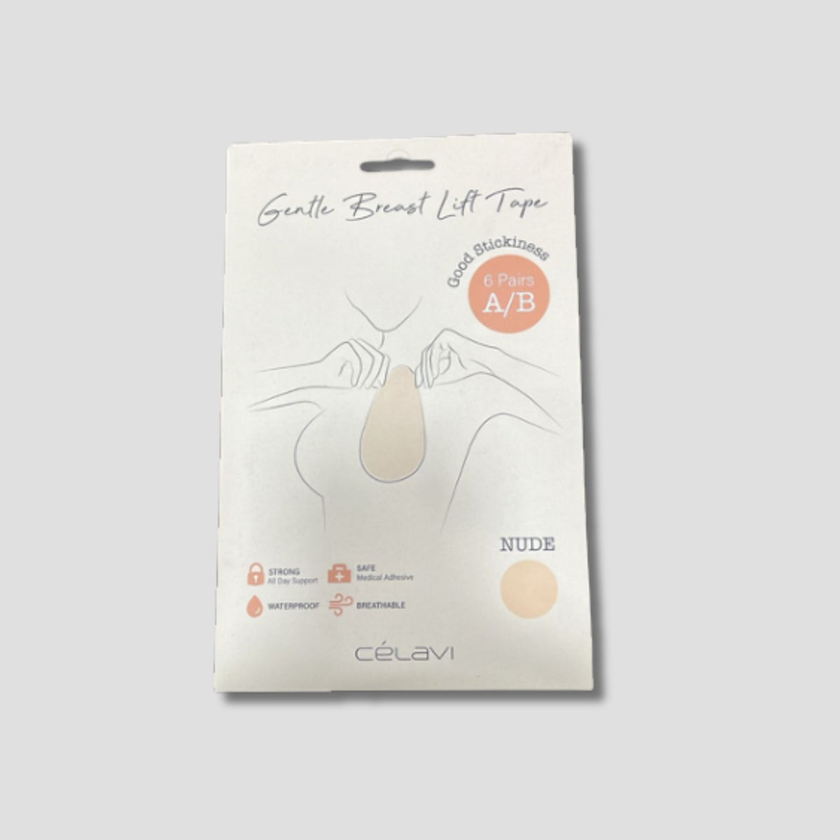 BB106 CELAVI BREAST LIFT PEZONERA TAPE A/B NUDE