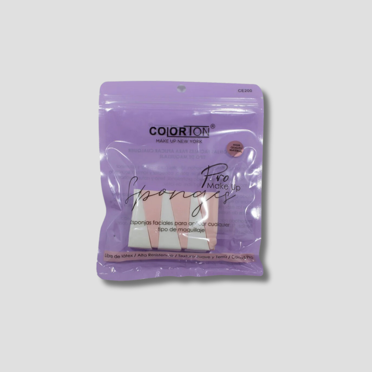 CE200 COLORTON ESPONJA QUESOS 6 PZAS