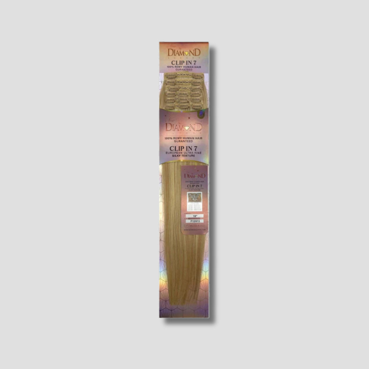 ND7CI DIAMOND LUXURY EXTENSION 18" 7CLIP