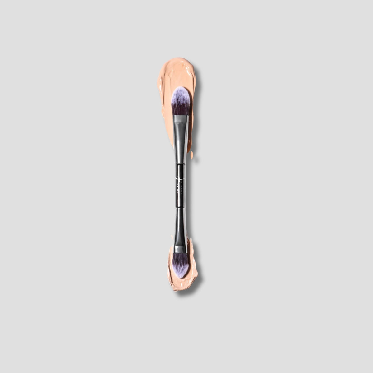 DUO04 MF COSMETICS SILVER DUO BROCHA PAR