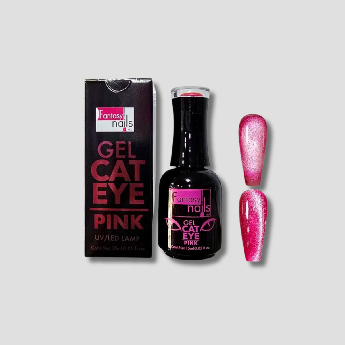 FANTASY NAILS GEL CAT EYE PINK