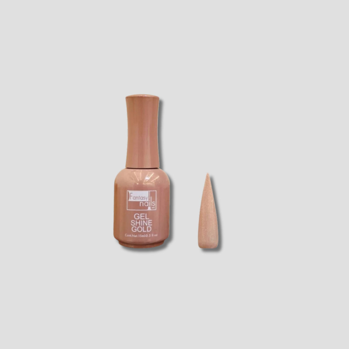 FANTASY NAILS GEL POLISH #83 SHINE GOLD