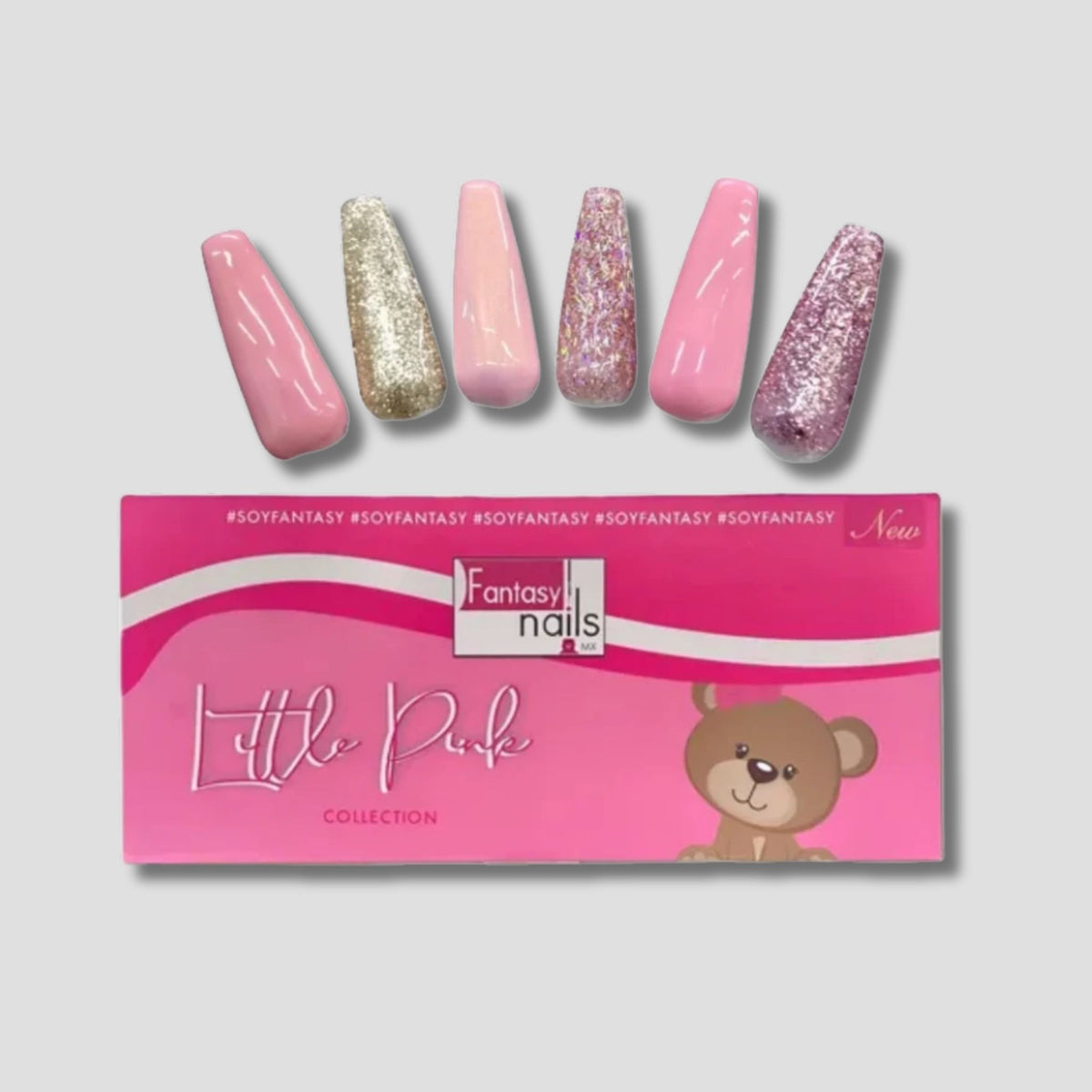 FANTASY NAILS COLECCIÓN LITTLR PINK