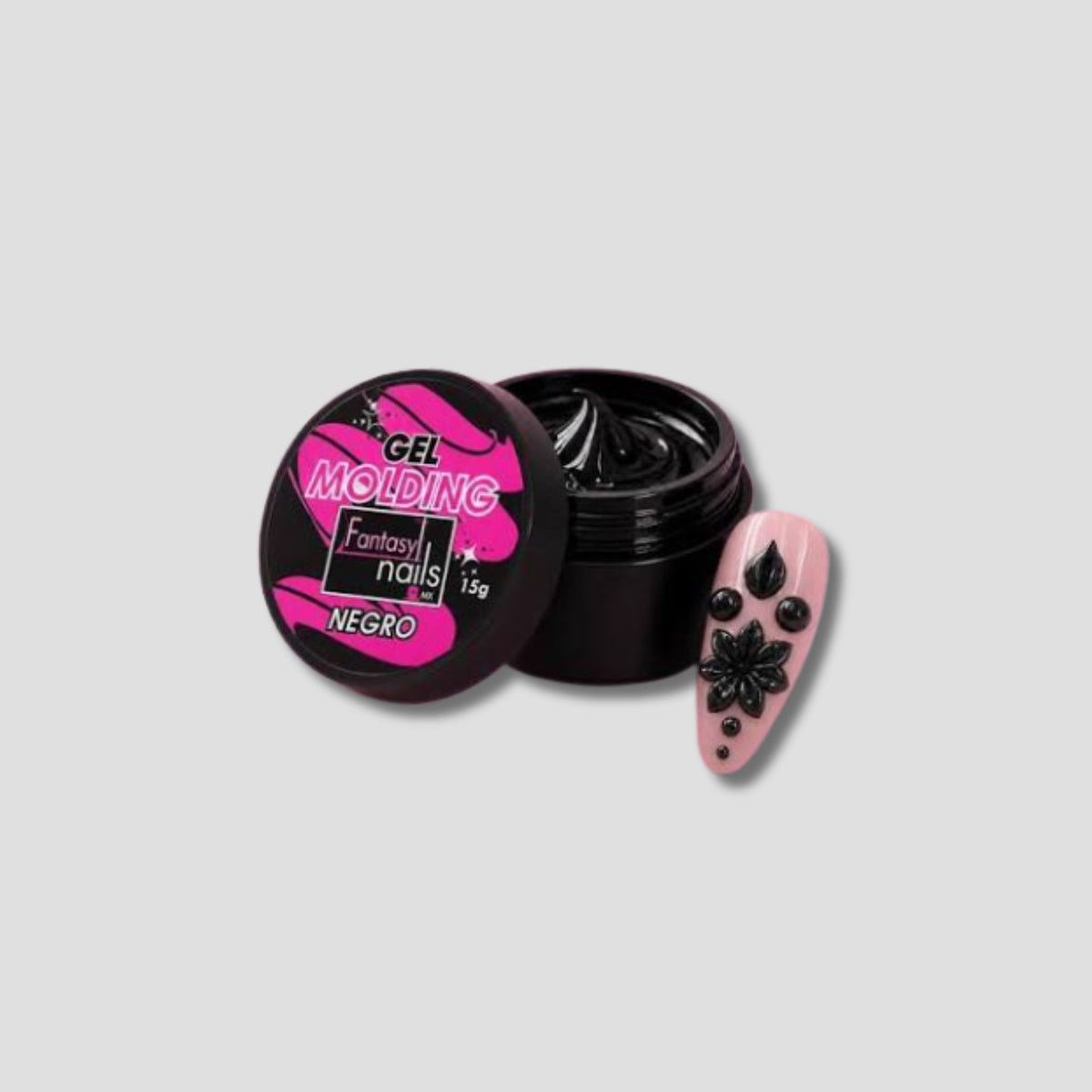 FANTASY NAILS GEL MOLDING NEGRO