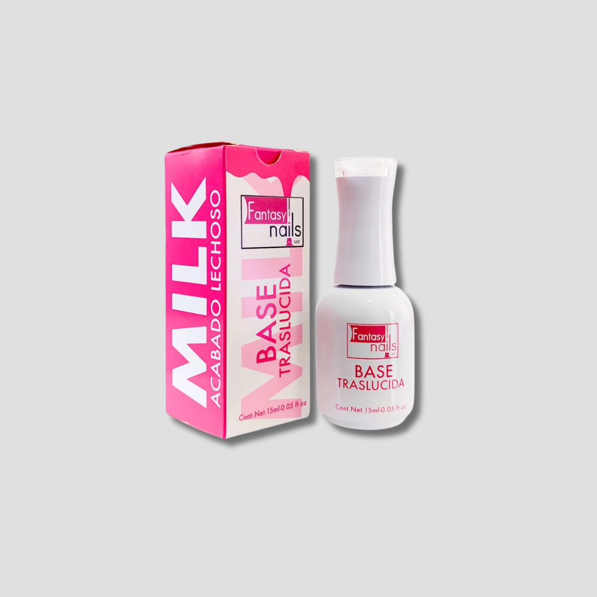 FANTASY NAILS BASE TRASLUCIDA MILK WHITE