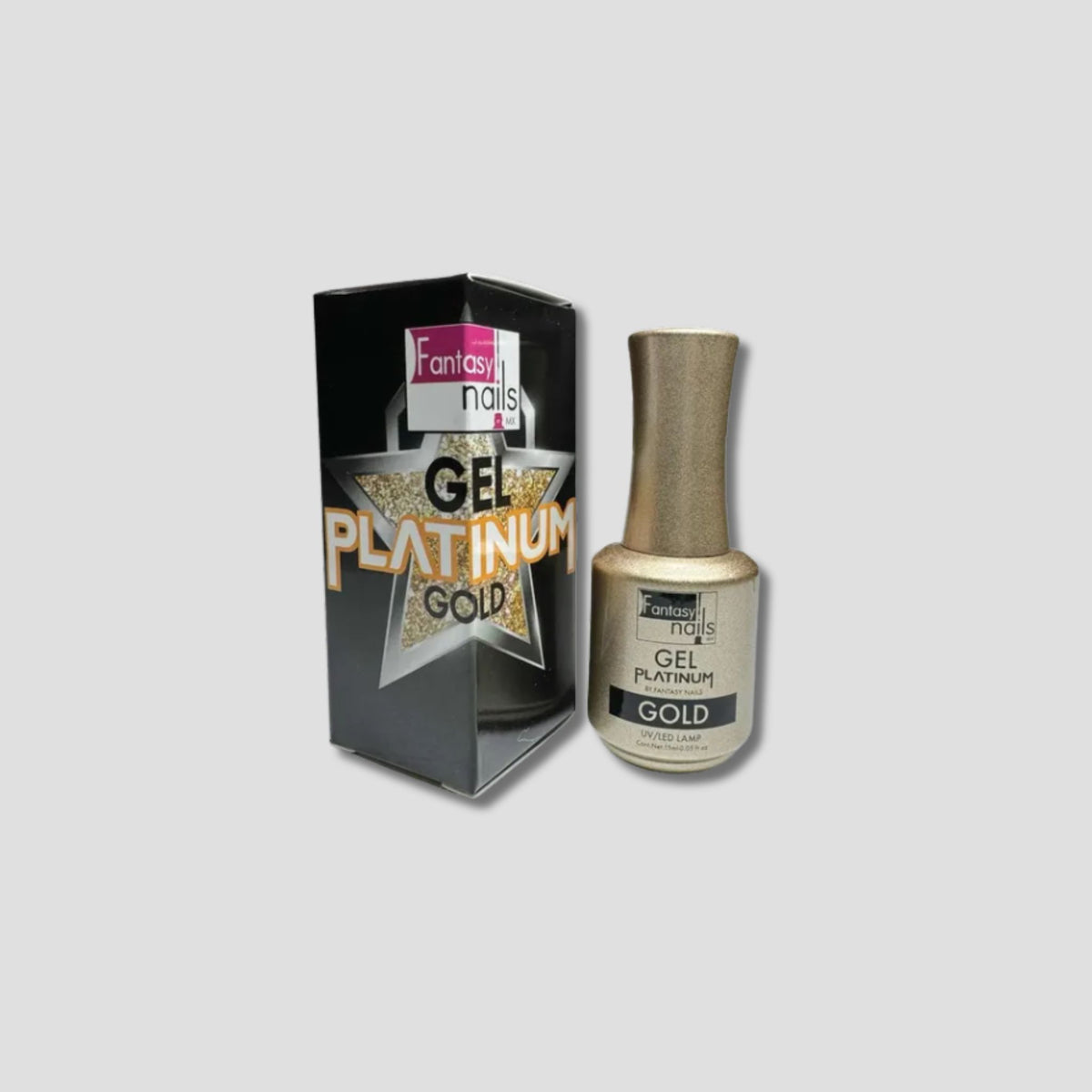 FANTASY NAILS GEL PLATINUM GOLD 15ML