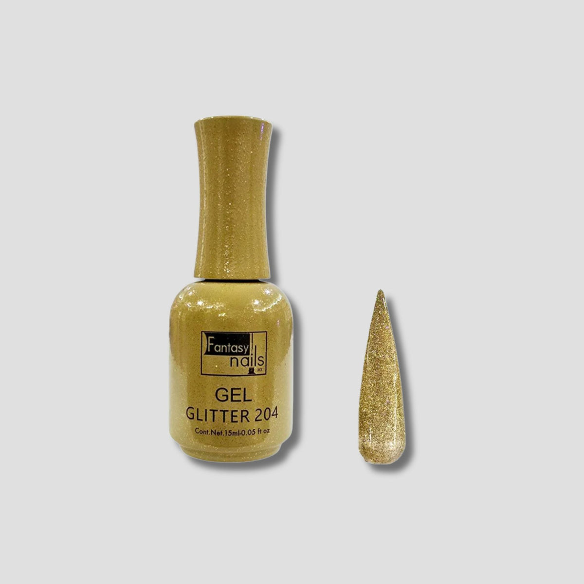 FANTASY NAILS GEL GLITTER 204