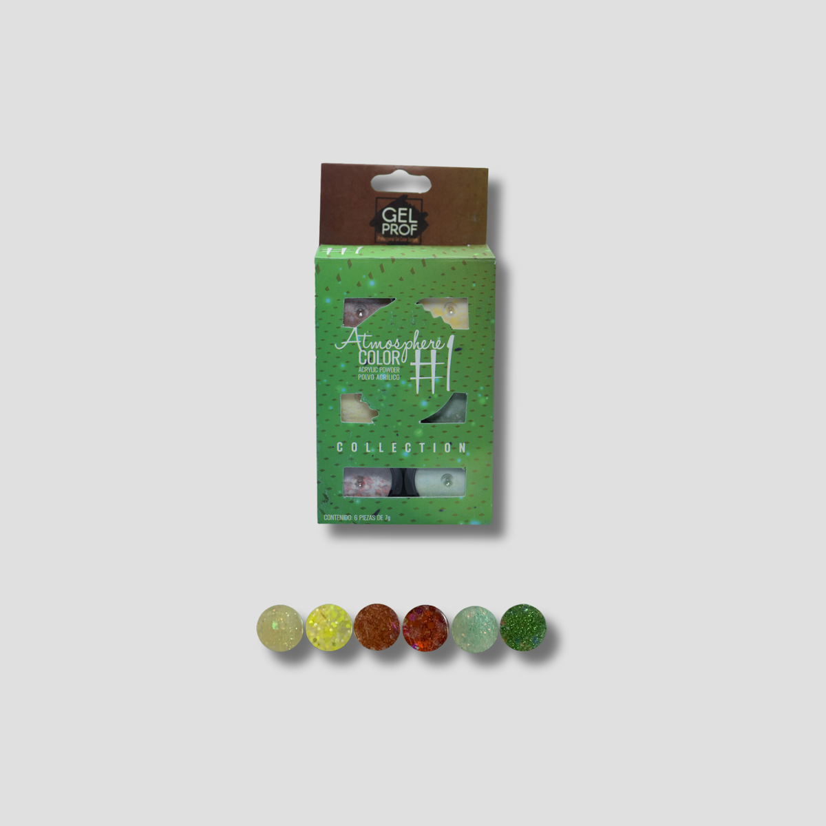GEL PROF COLECCIÓN ATMOPSHERE 6PZS