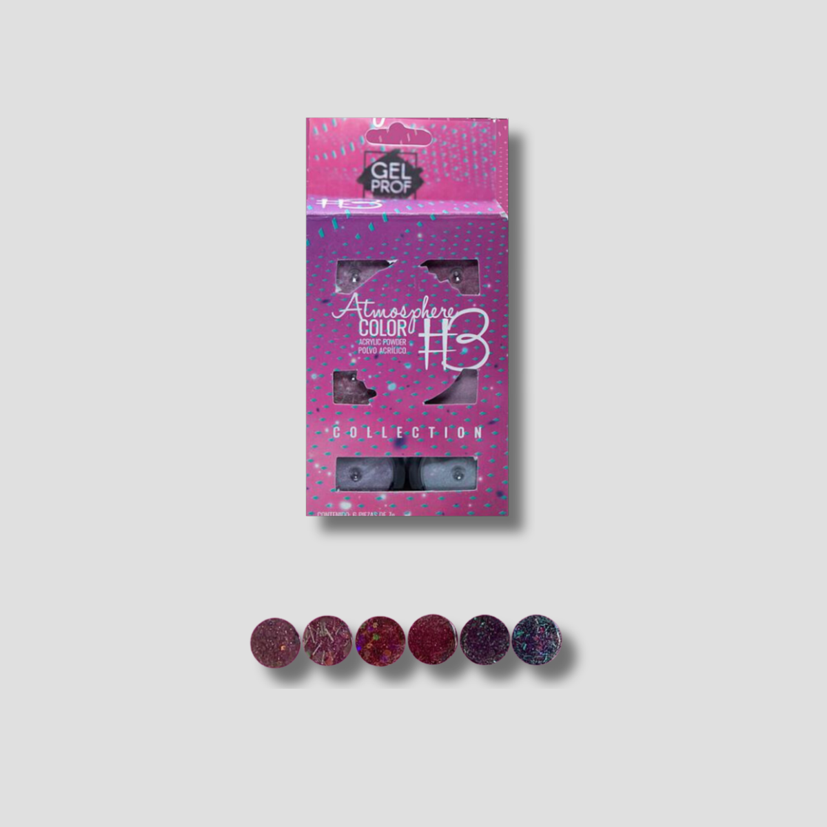 GEL PROF COLECCIÓN ATMOPSHERE 6PZS