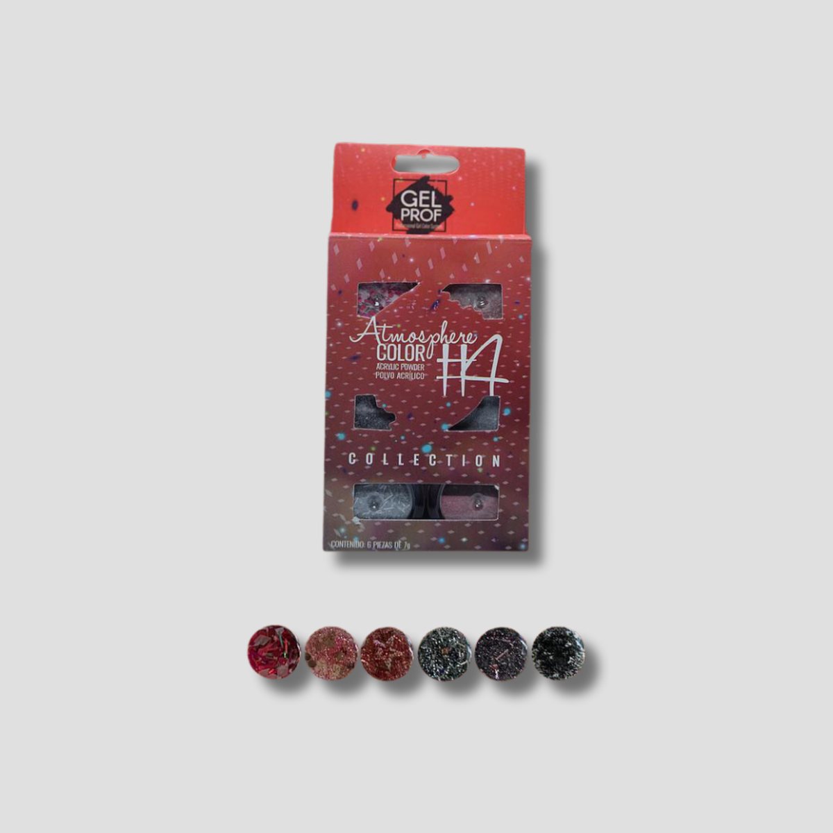 GEL PROF COLECCIÓN ATMOPSHERE 6PZS