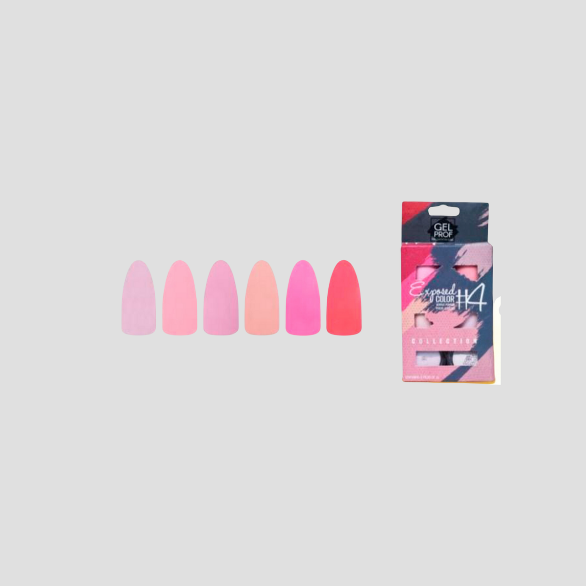 GEL PROF COLECCIÓN EXPOSED 6PZS