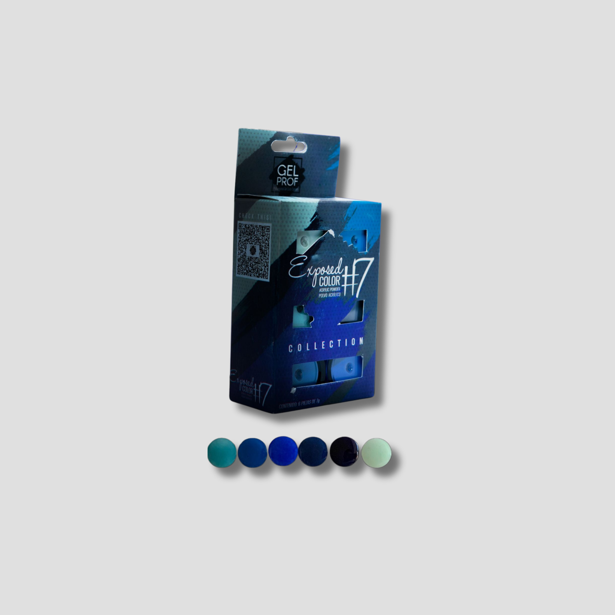 GEL PROF COLECCIÓN EXPOSED 6PZS
