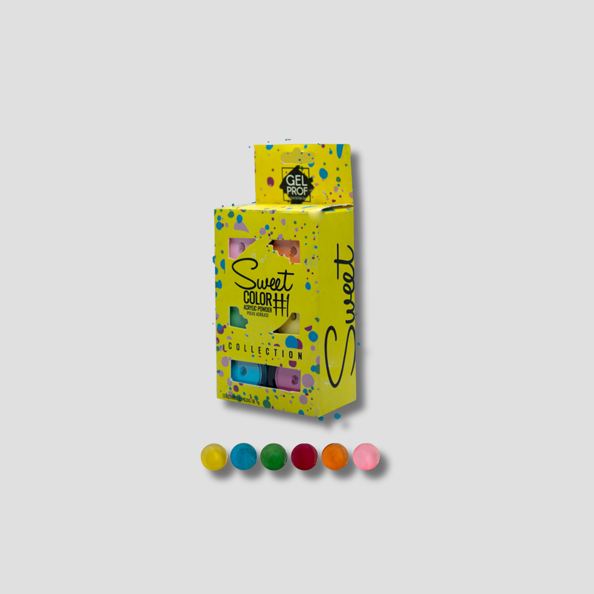 GEL PROF COLECCIÓN SWEET 6PZS