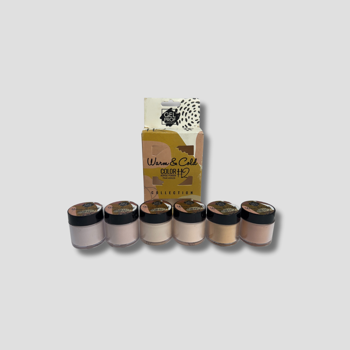GEL PROF COLECCIÓN WARM & COLD 6PZS