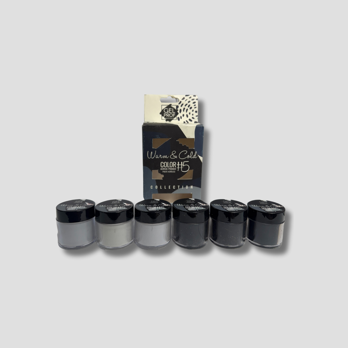 GEL PROF COLECCIÓN WARM & COLD 6PZS