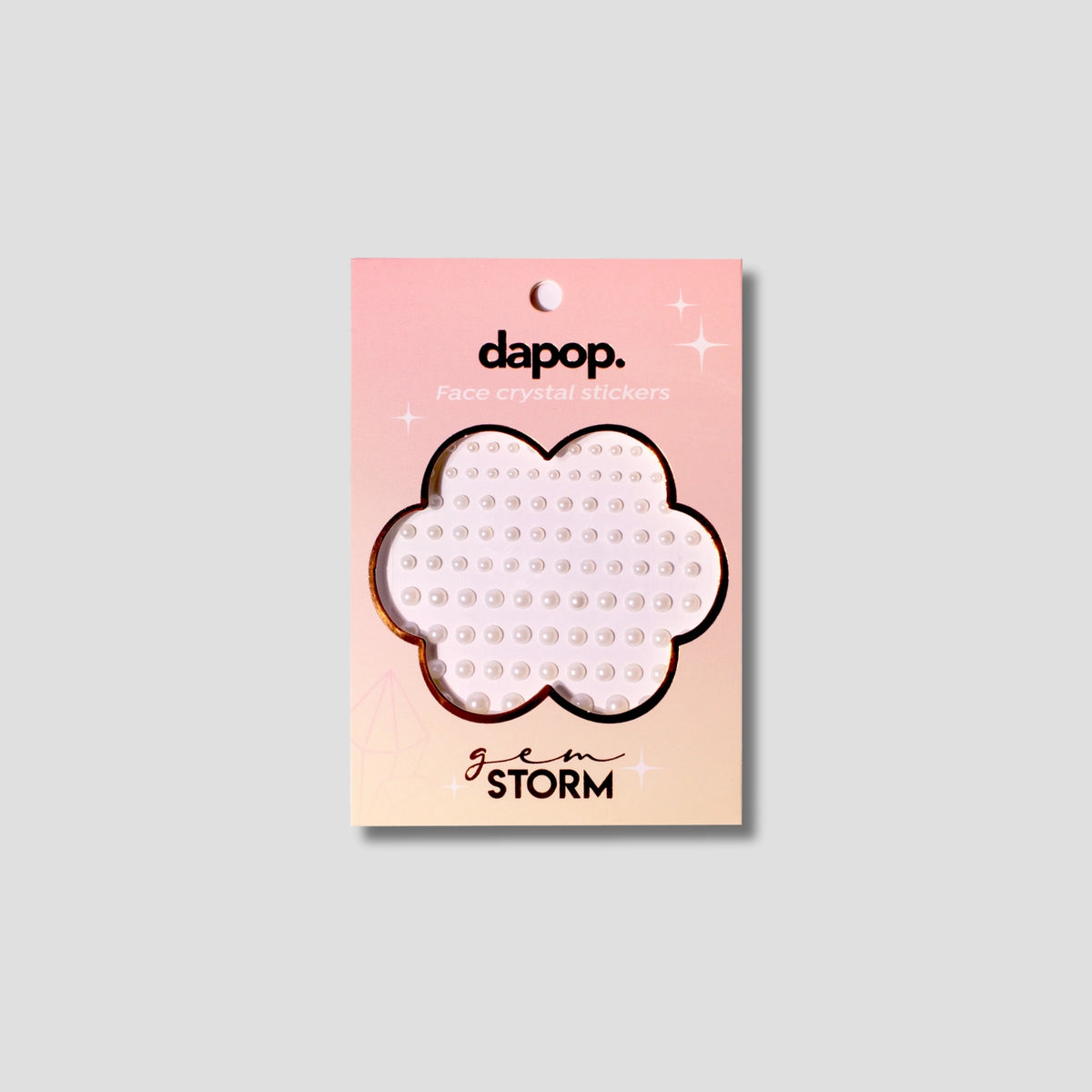 HB102162 DAPOP STICKER DECORATIVO GEM STORM