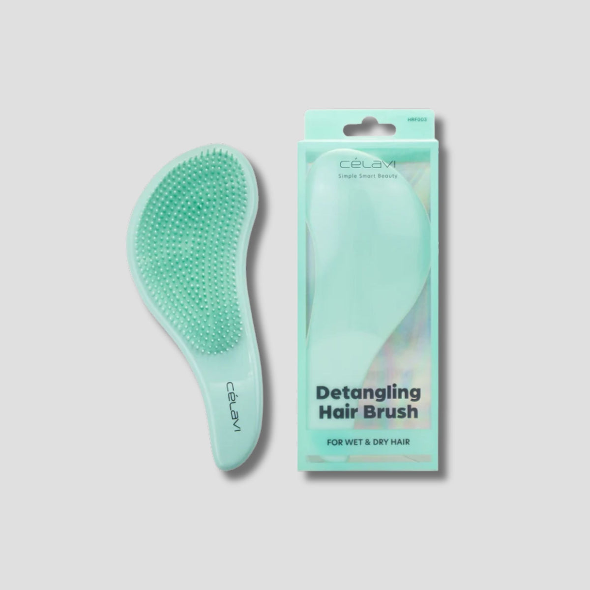 HRF003 CELAVI CEPILLO SOLID TURQUOISE
