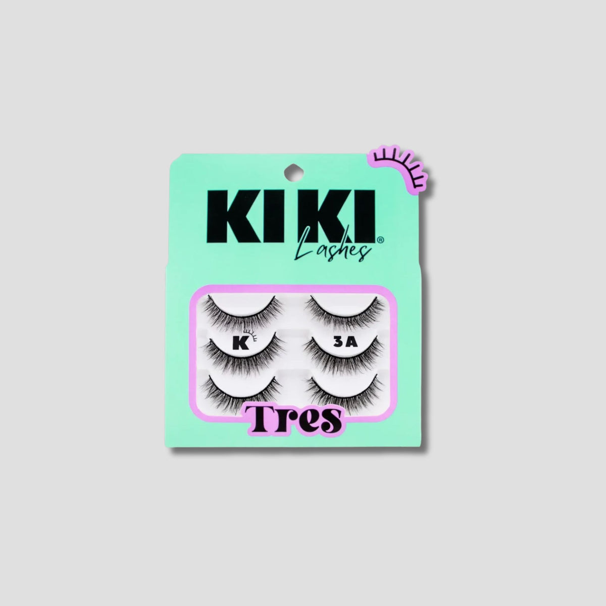 KIKI LASHES PESTAÑAS 3 PARES