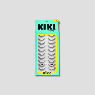 KIKI LASHES PESTAÑAS 10 PARES