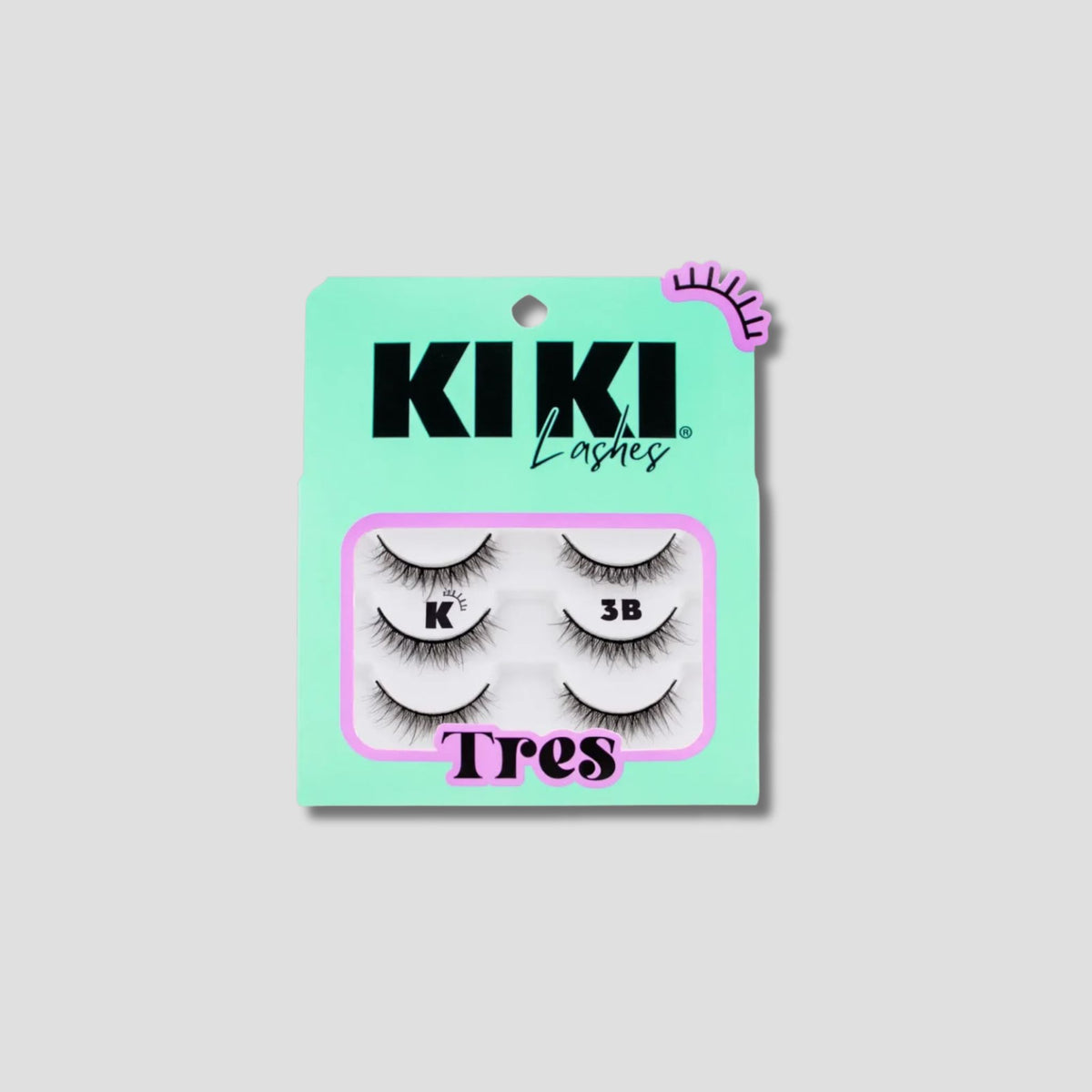 KIKI LASHES PESTAÑAS 3 PARES