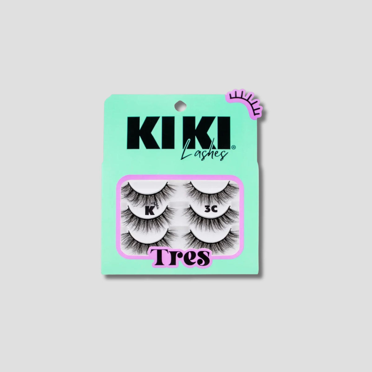 KIKI LASHES PESTAÑAS 3 PARES
