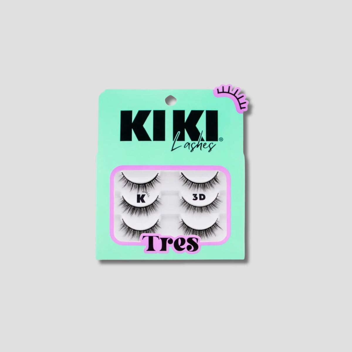 KIKI LASHES PESTAÑAS 3 PARES