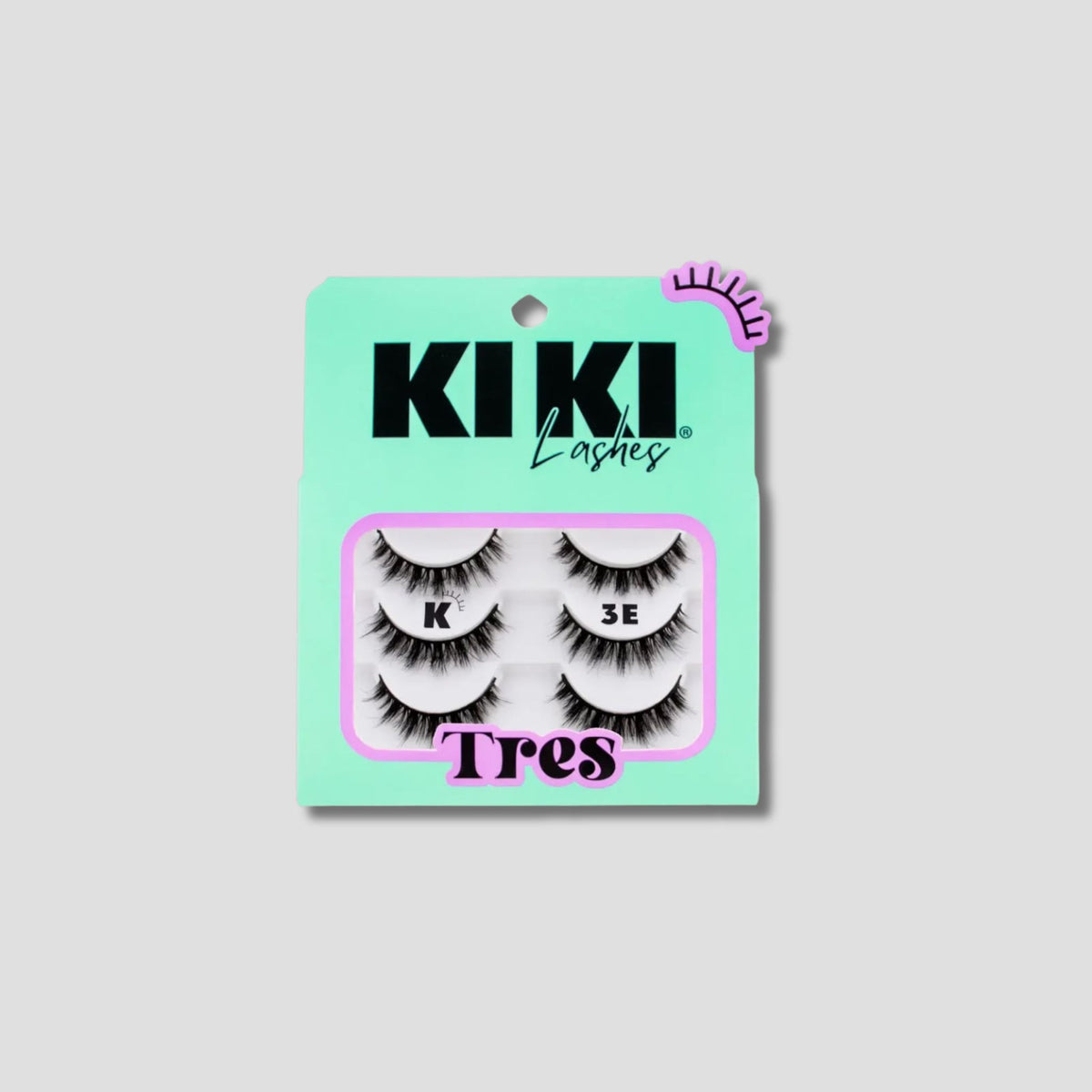 KIKI LASHES PESTAÑAS 3 PARES