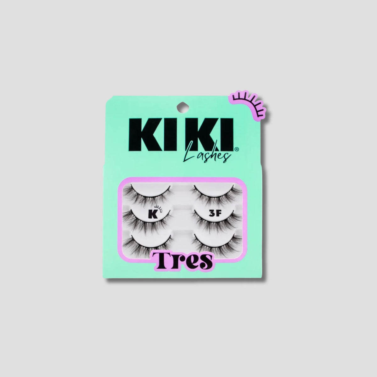 KIKI LASHES PESTAÑAS 3 PARES