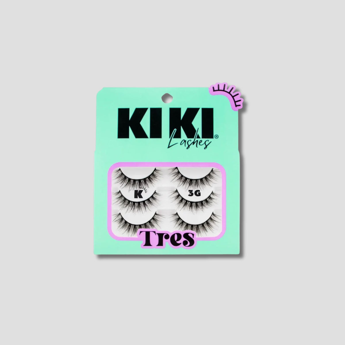 KIKI LASHES PESTAÑAS 3 PARES