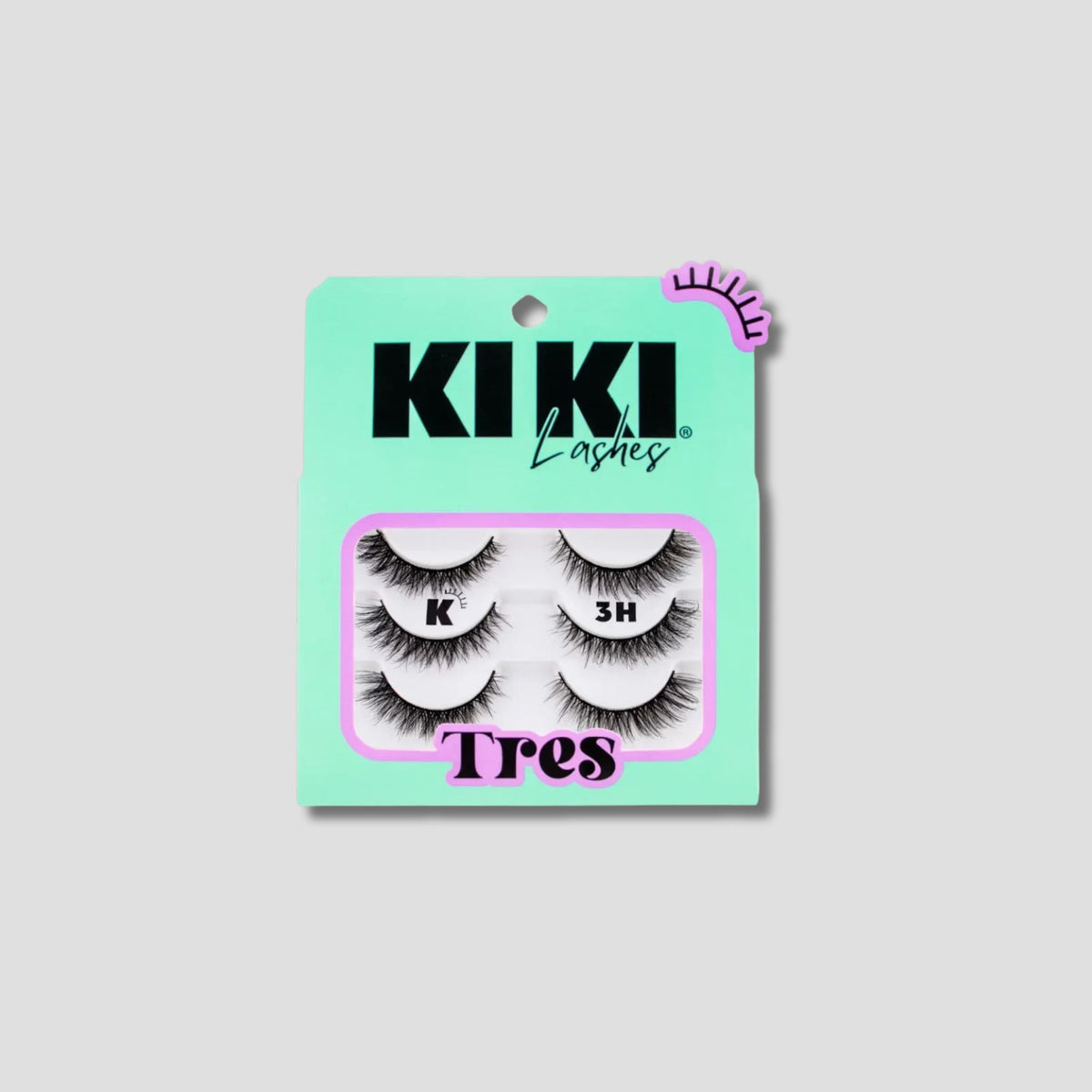 KIKI LASHES PESTAÑAS 3 PARES